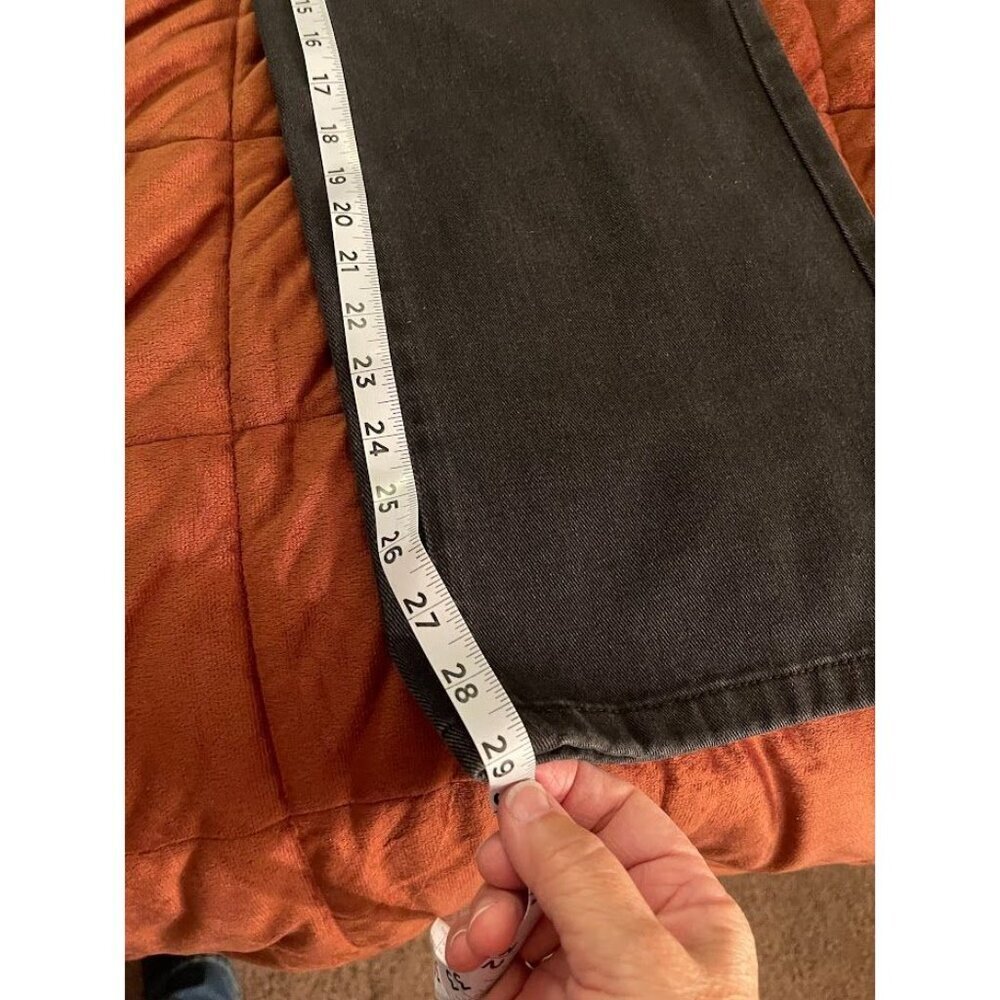 Gilipur Womens Black Wide-Leg Jeans ML069 29" Inseam Cotton/Polyester - Picture 3 of 11